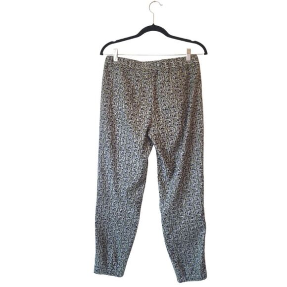 Splendid Women's Olive Zebra Print Drawstring Pants Size S - Picture 2 of 5